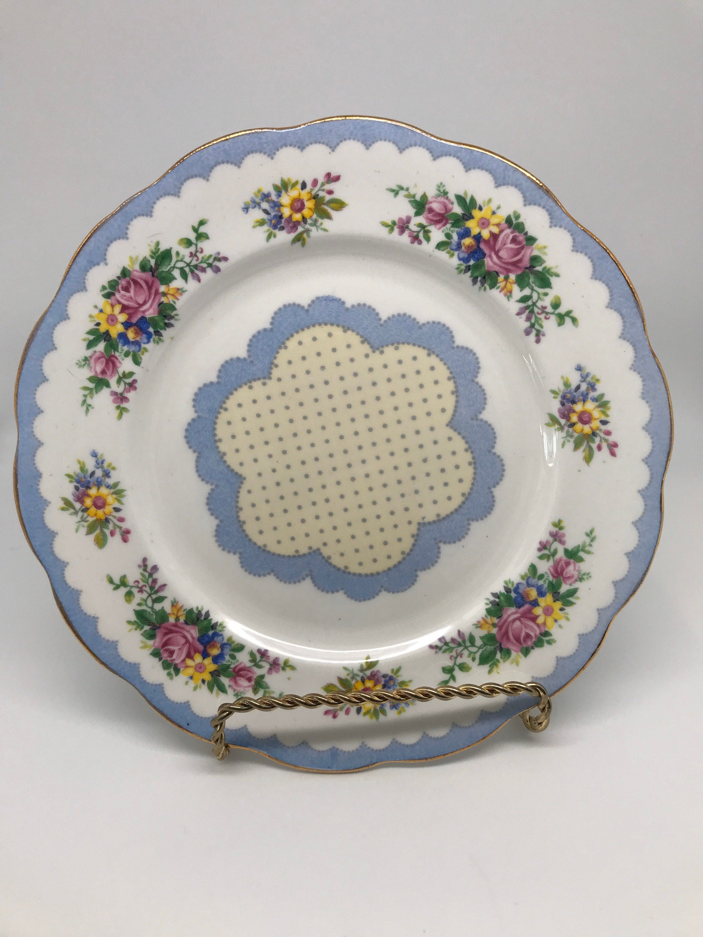 Royal Albert 4 piece set cup and saucer 2 plates Prudence (DEB) Royal Albert 4 piece set cup and saucer 2 plates Prudence (DEB)