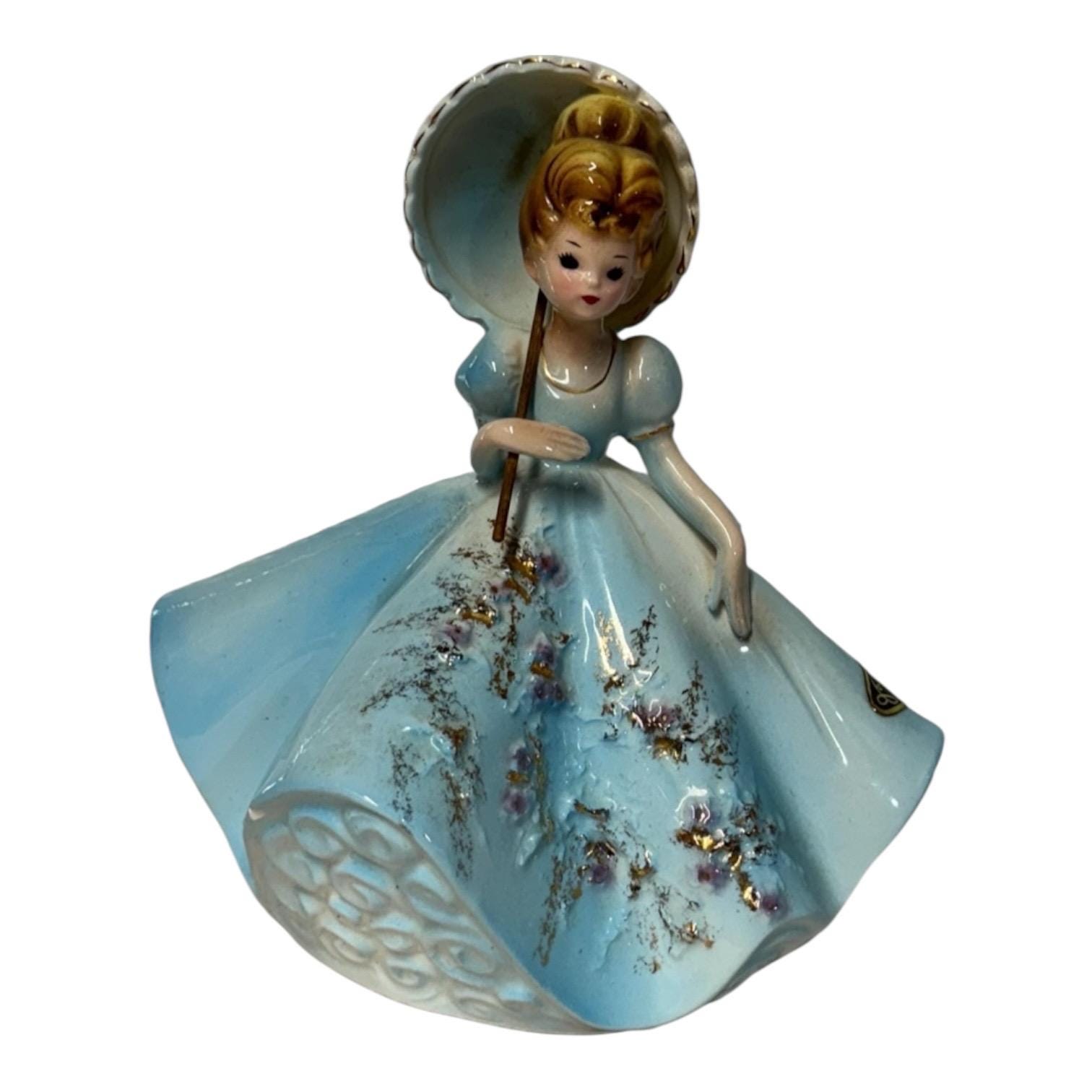 Vintage Josef Originals Girl Figurine Music Box: Melody Maids