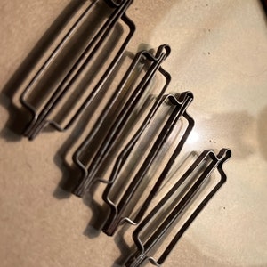 Hair Curlers Steel Curl Rollers Wavers Finger Wave Clip Set Hair Styling Tools Antique Victorian Hair Styling Tools