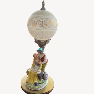 Capodimonte figurine lamps - Etsy 日本
