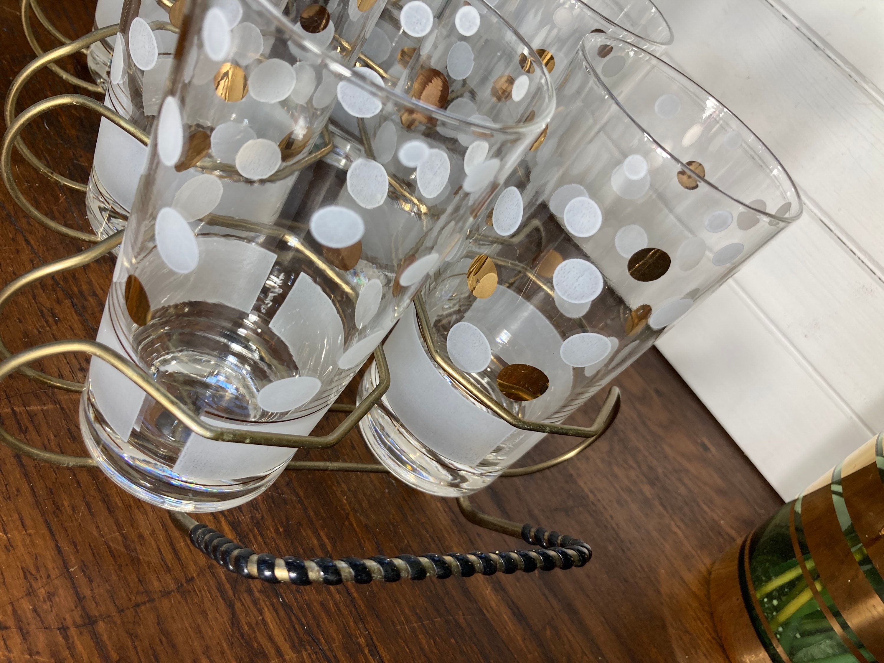 Fred Press, High Ball, Barware, Mid-20th Century, Signed