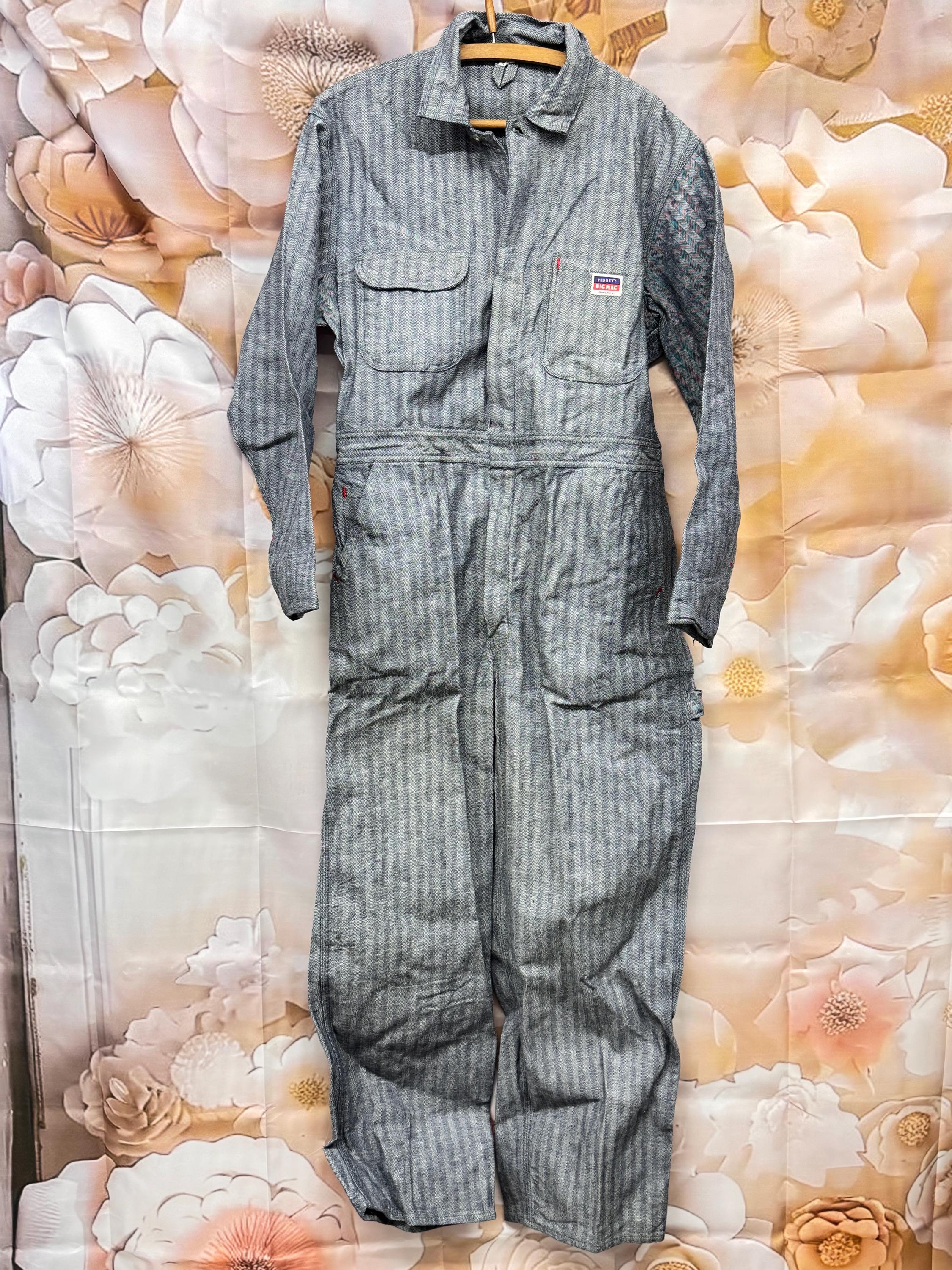 Coveralls Mechanic Big Mac JC Penney's New Old Stock Size