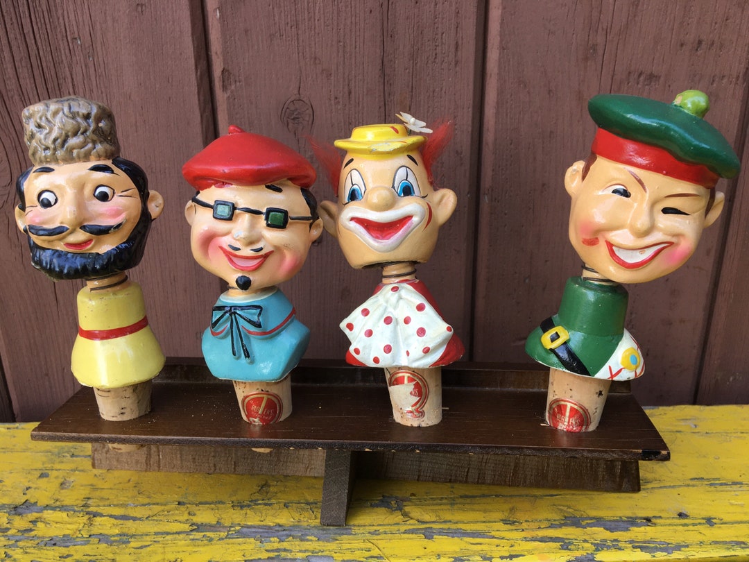 Wine Stopper Nine Person Bobblehead - Dolls main image 1