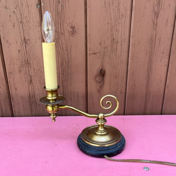 Candlestick Lamp Etsy