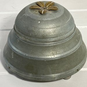 Caja de música con espejo, caja de música antigua vintage de aluminio con borlas, caja de música para baratijas, caja de música vintage victoriana
