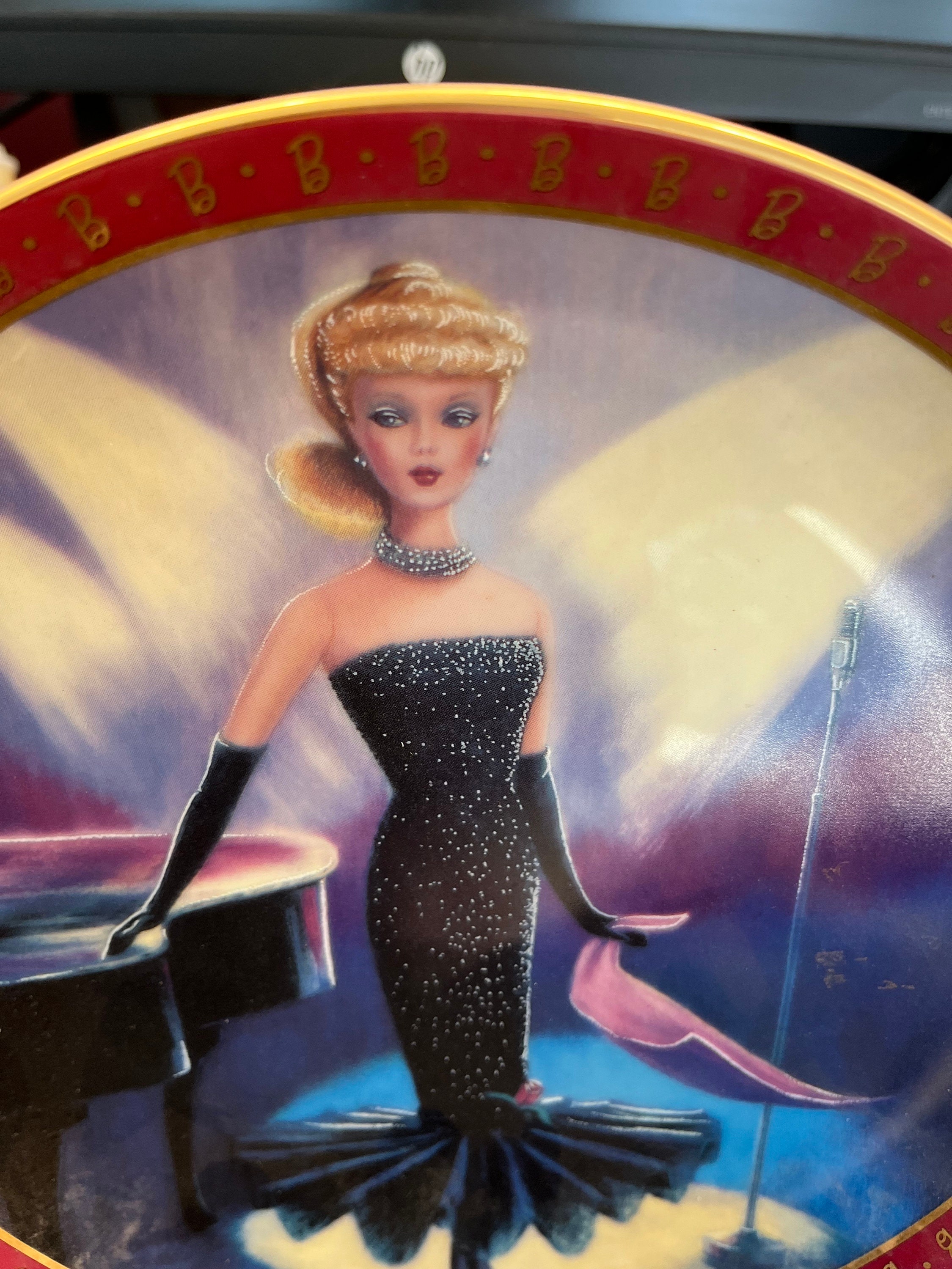 Vintage 1960 Barbie Decorative Plate: Solo in the Spotlight