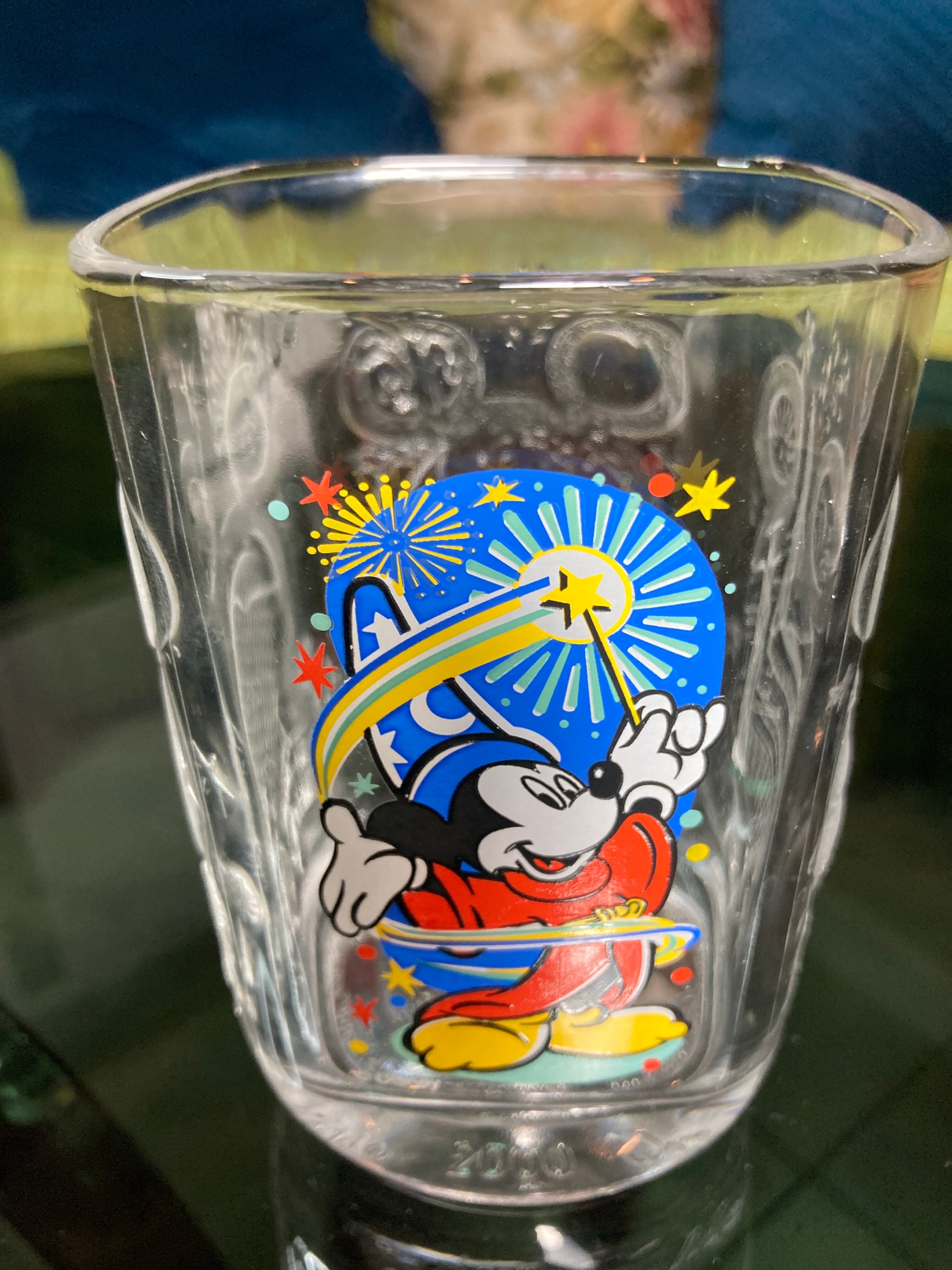 Vintage 4 2000 McDonalds Walt Disney Mickey Mouse Drinking Glasses