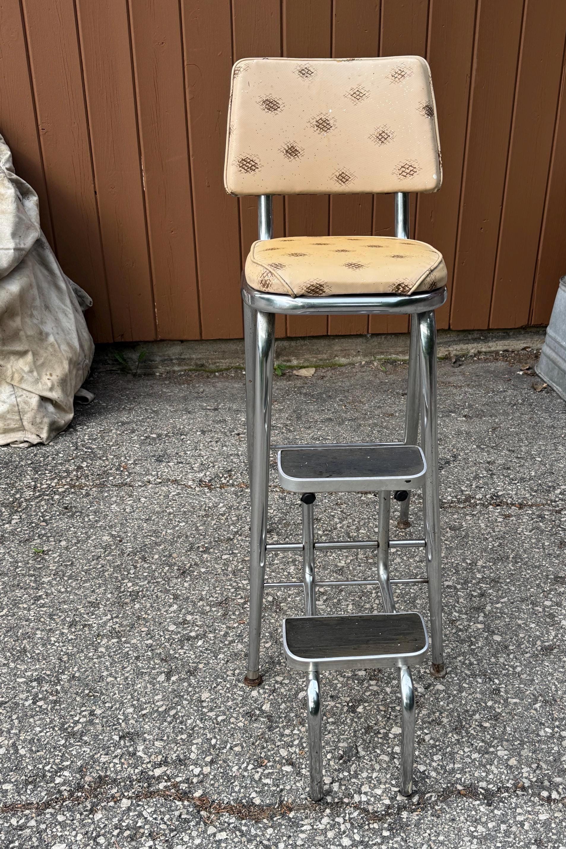 1950年 ドイツ vintage木製座面の三脚椅子 高さ調整可能 1950年 ドイツ vintage木製座面の三脚椅子 高さ調整可能