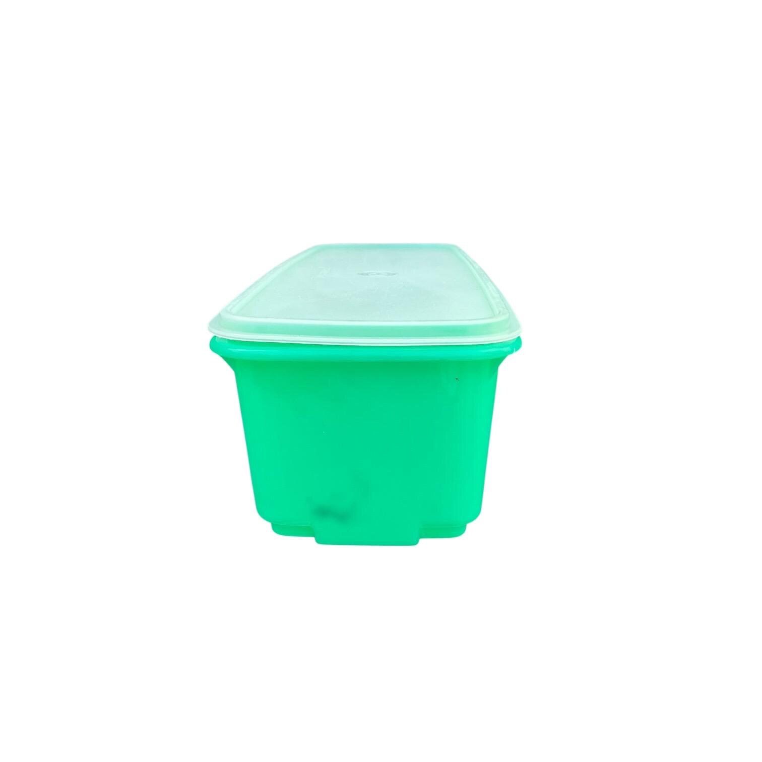 Vintage Tupperware Celery Keeper: Jade Green Food Storage