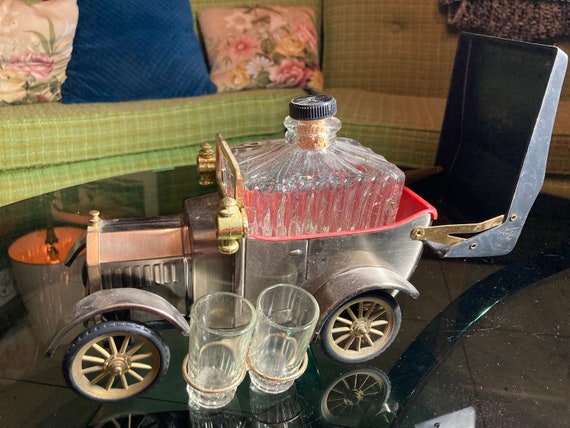 Vintage car decanter deals