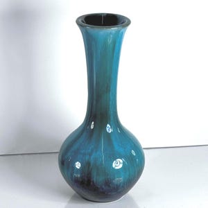 Vase Blue Mountain Pottery BMP  Planter Vase Vintage Ceramic Glaze MCM Retro Canada Pottery Art