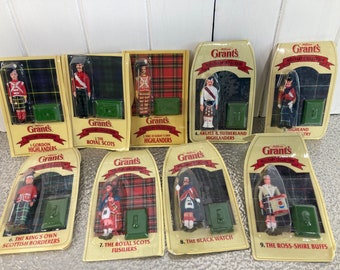 William Grants Whisky Whiskey Militärische Sammlung, Highland leichteInfanterie Mini Metallfigur BNIB      