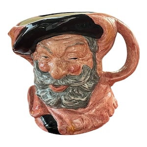 Vintage Royal Doulton Sir John Falstaff Jumbo Toby Mug D6287