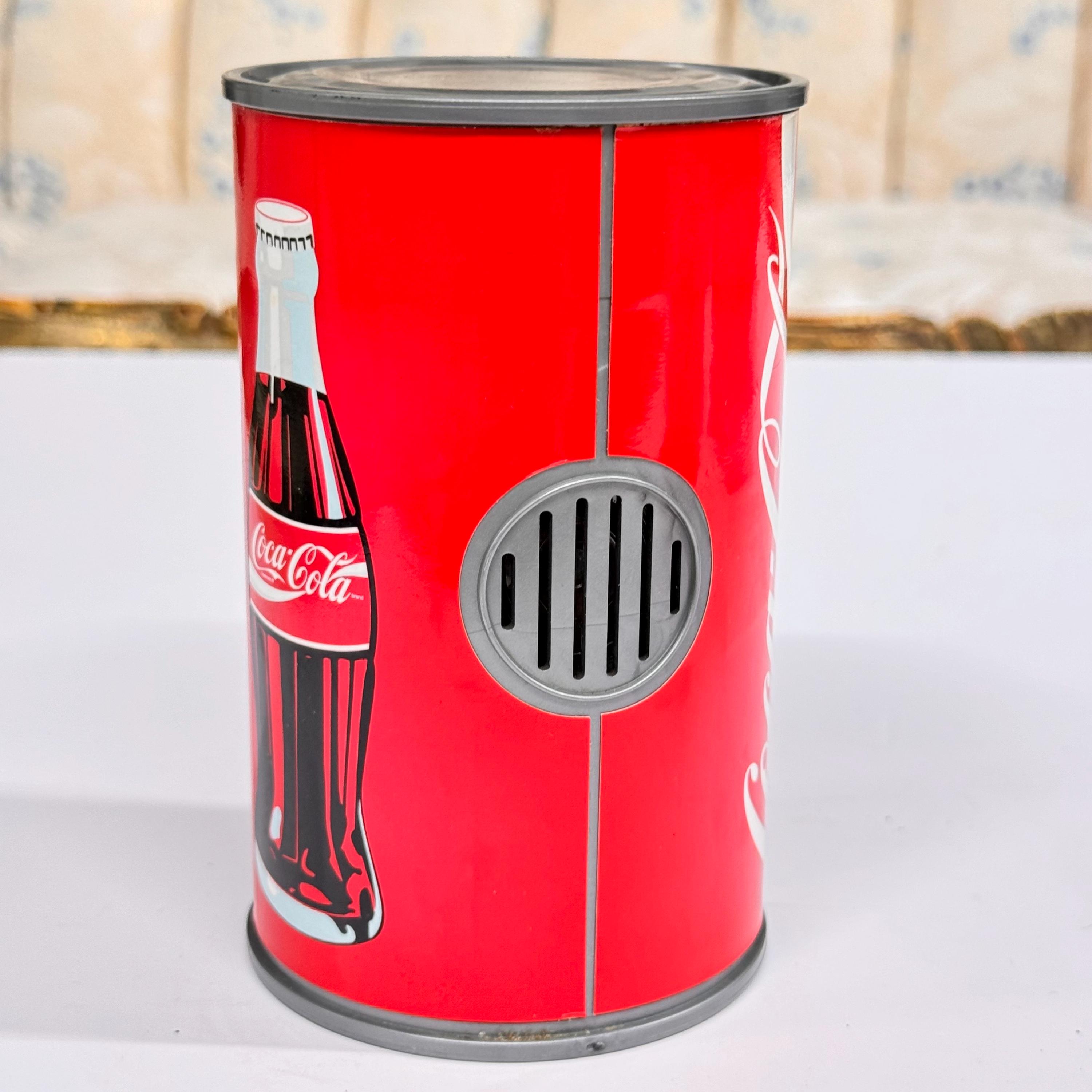 1995 COCA-COLA Classic TALKING Coke Can Coin Savings Novelty Bank