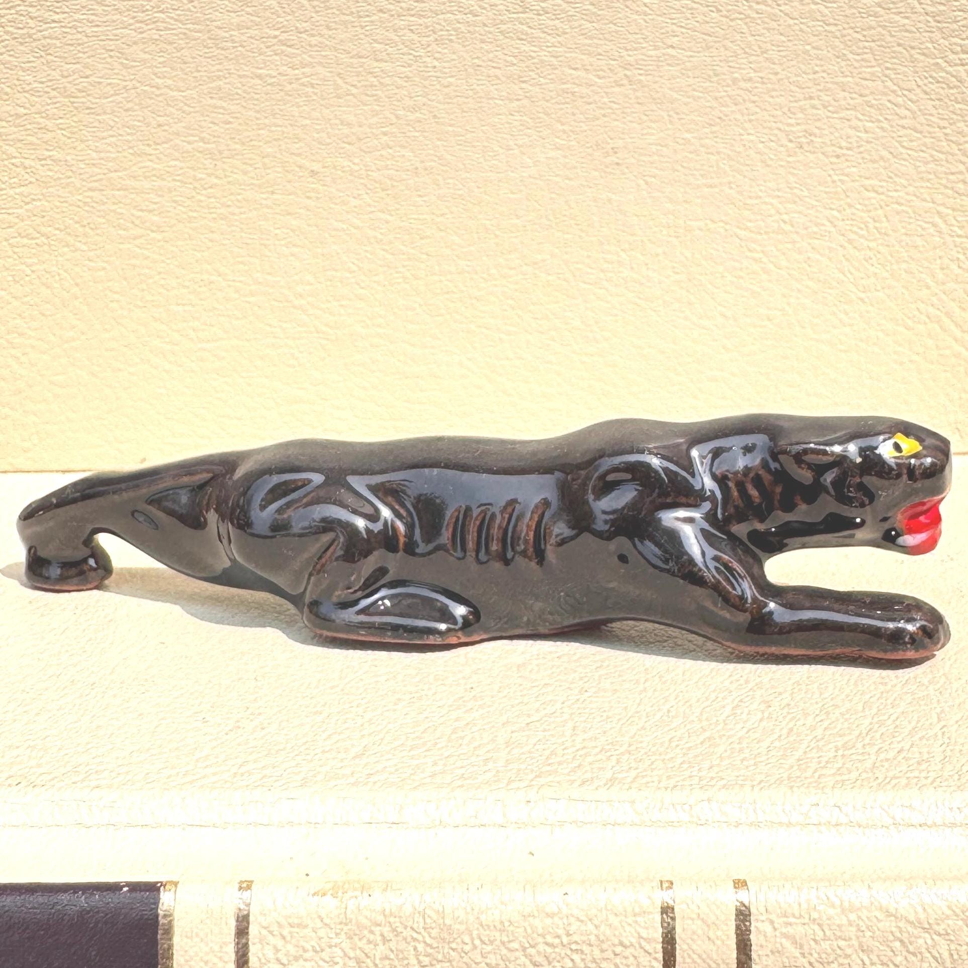 Ceramic Black Panther - Etsy Canada