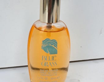 Ultra Rare NIB 1940s Elizabeth Arden Blue Grass Perfume Essence, 1