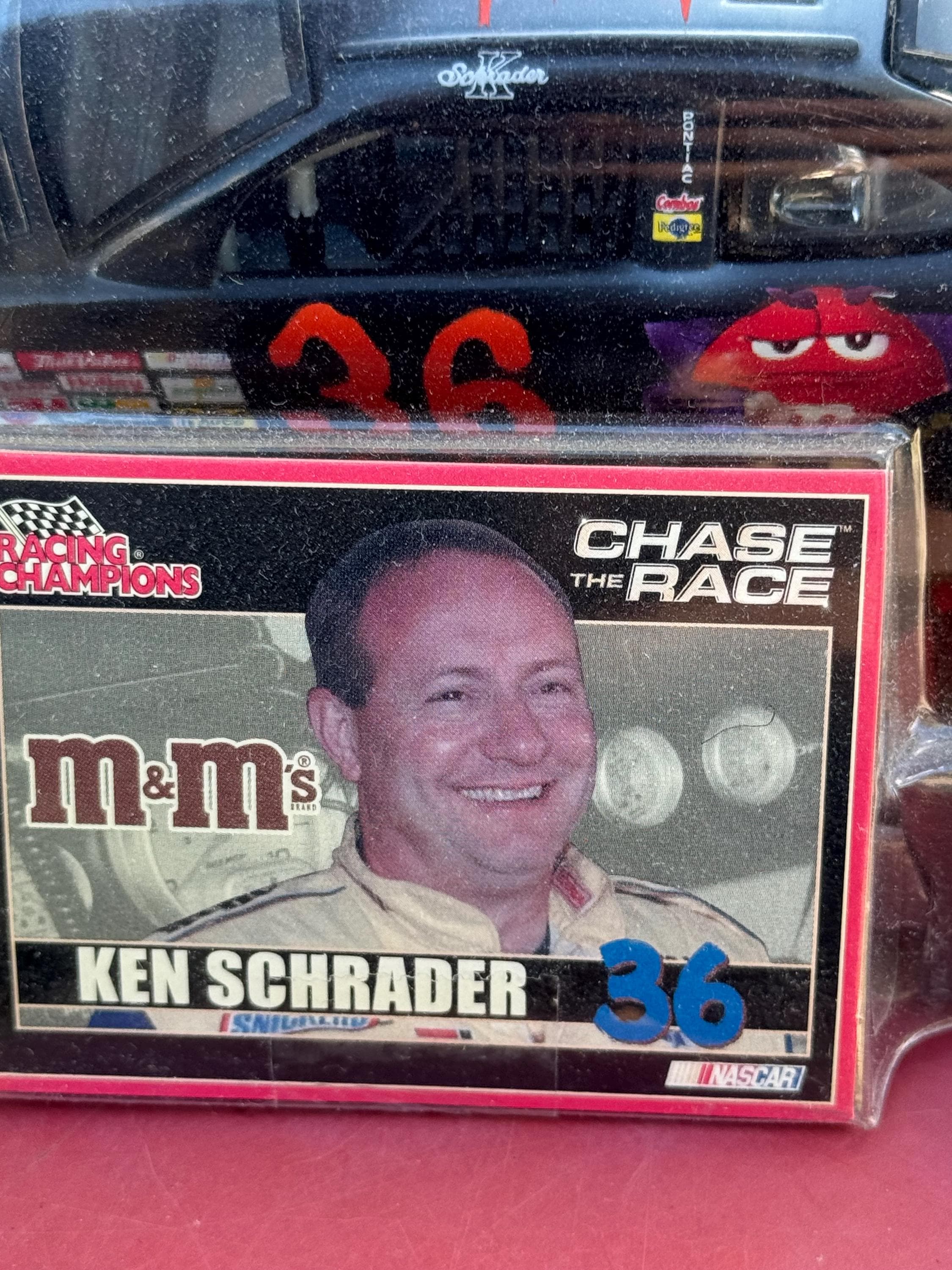 M&M Racing Champions Die Cast Car: Ken Schrader #36, Vintage