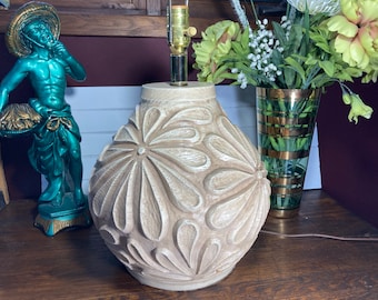 Table Lamp, Daisy, 1980, Chalk, Flower Power, Flower, Mod, Retro, Vintage, Trilight, Lamp,