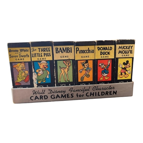 Disney Card Game Fanciful Characters Card Games for Children