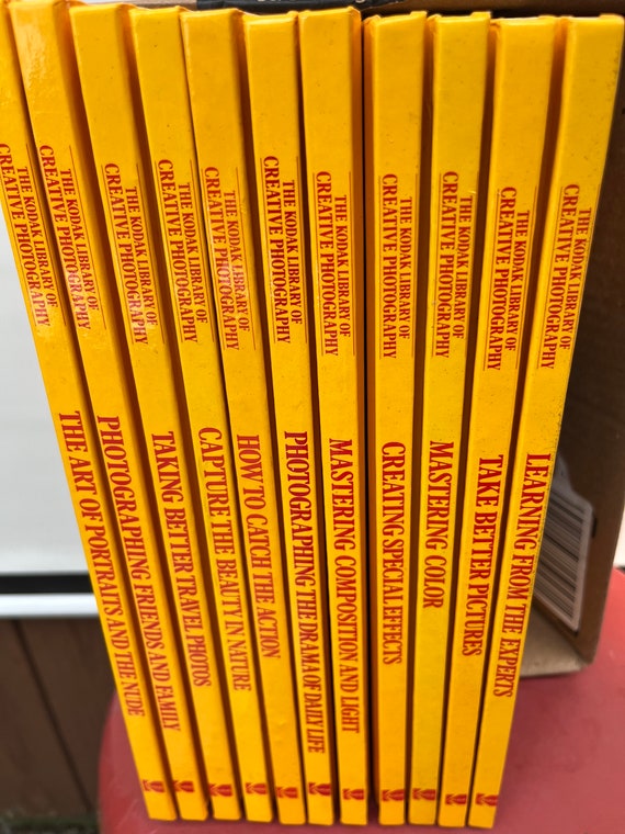 Kodak Photography Library: Complete 11-book Hardcover Set - Etsy