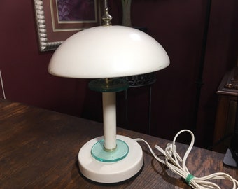 Lamp, Mushroom, Table Lamp, Atomic, UFO, Flying Saucer, Vintage, 3-way touch, Halogen,