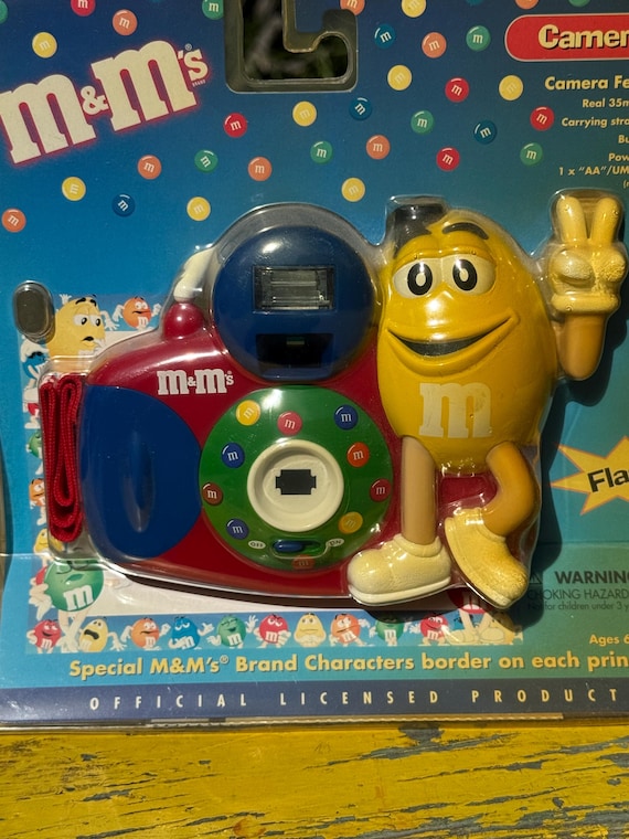 Vintage M&m's Camera: 35mm Film, Mars Inc. Collectible - Etsy