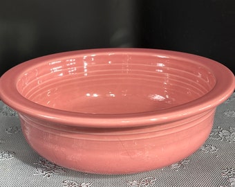 Genuine Fiesta Ware Bowl Serving Bowl Vintage Homer Laughlin Pottery Lead Free