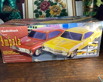 Blue Radio Shack 67 Impala Lowrider 