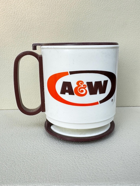 Vintage A&W Travel Mug: Promotional Restaurant Collectible