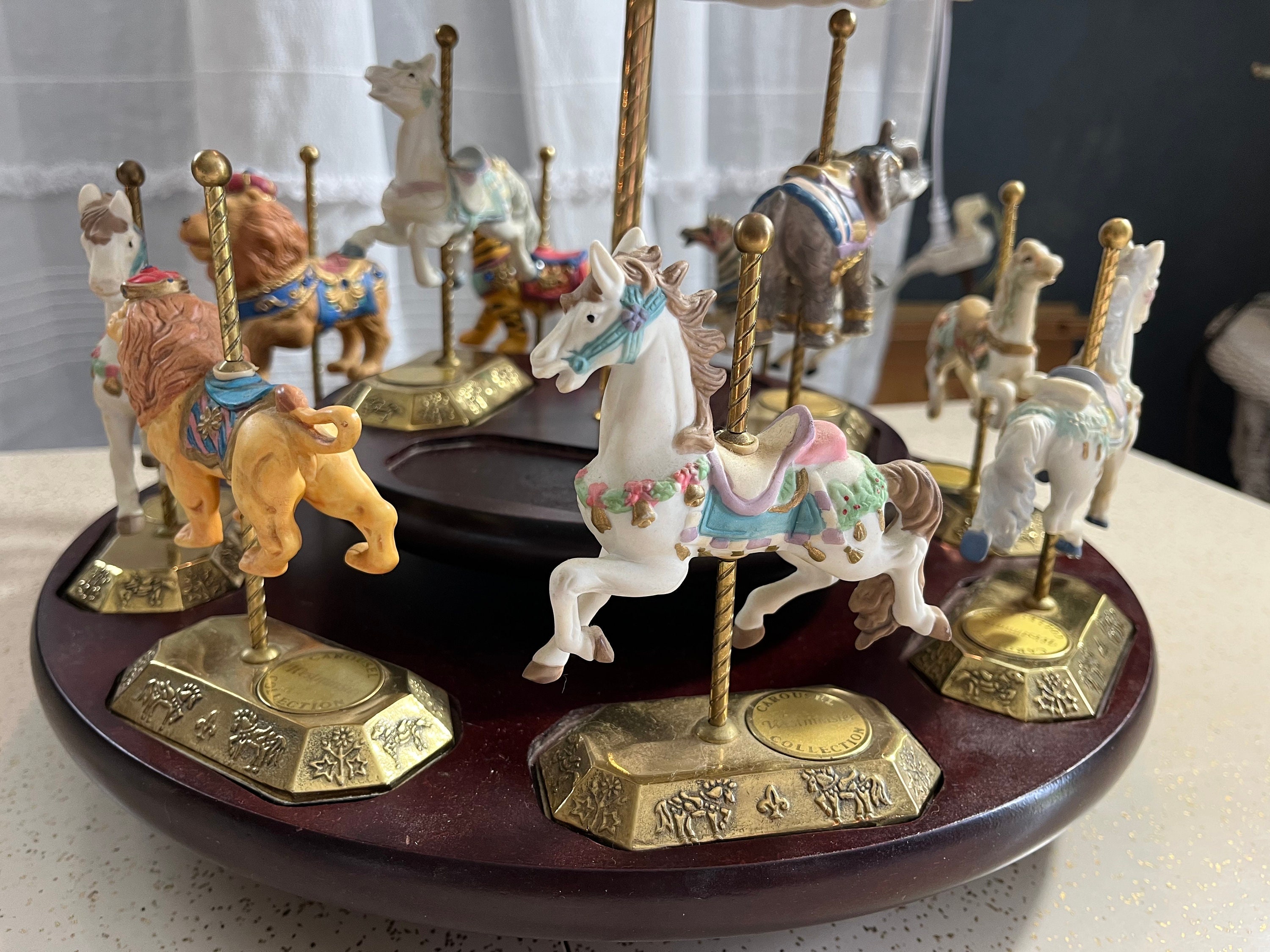 Carousel, Westminster Collection Horses and Animals Collectible
