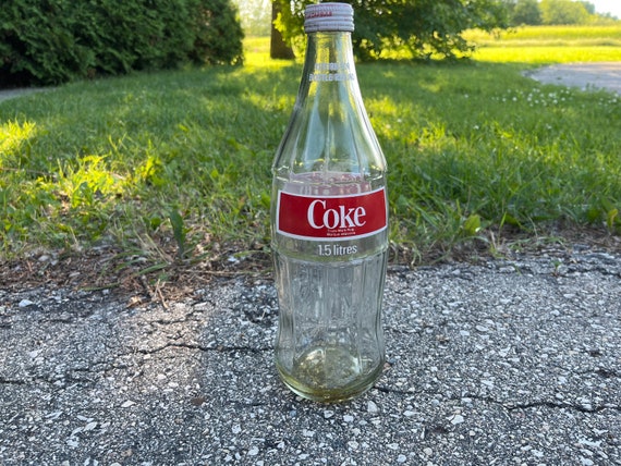 CocaCola 1 litre glass bottle