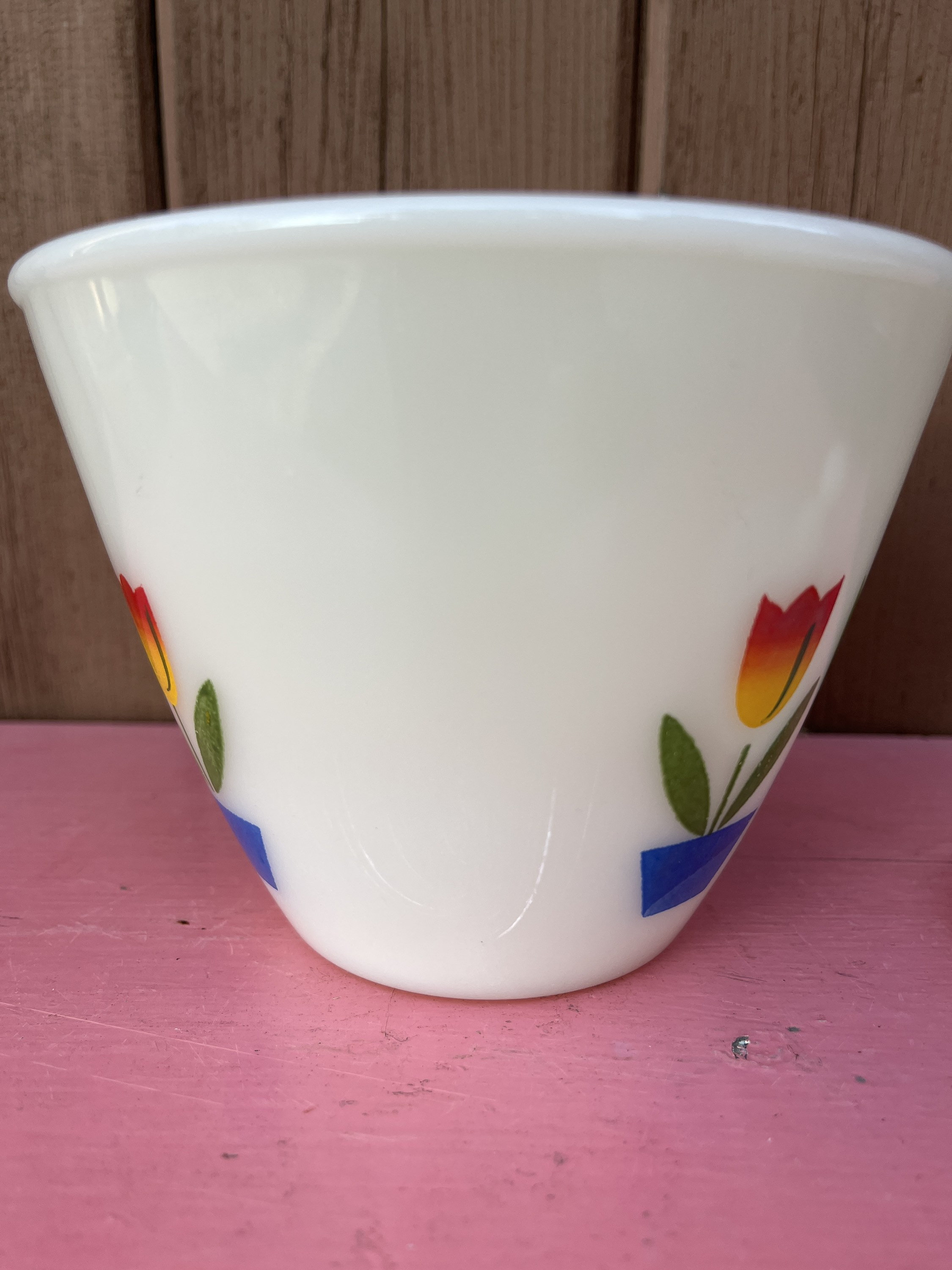 Fire King Tulip Grease Jar Vintage Anchor Hocking Lidded Etsy