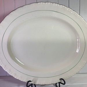 Large Early Mid Century Grindley Meat Platter