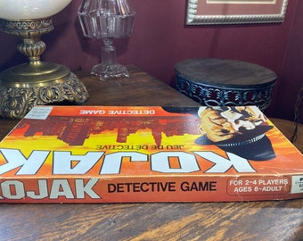 Kojak, Board Game, Vintage, Collectible Game, Somerville