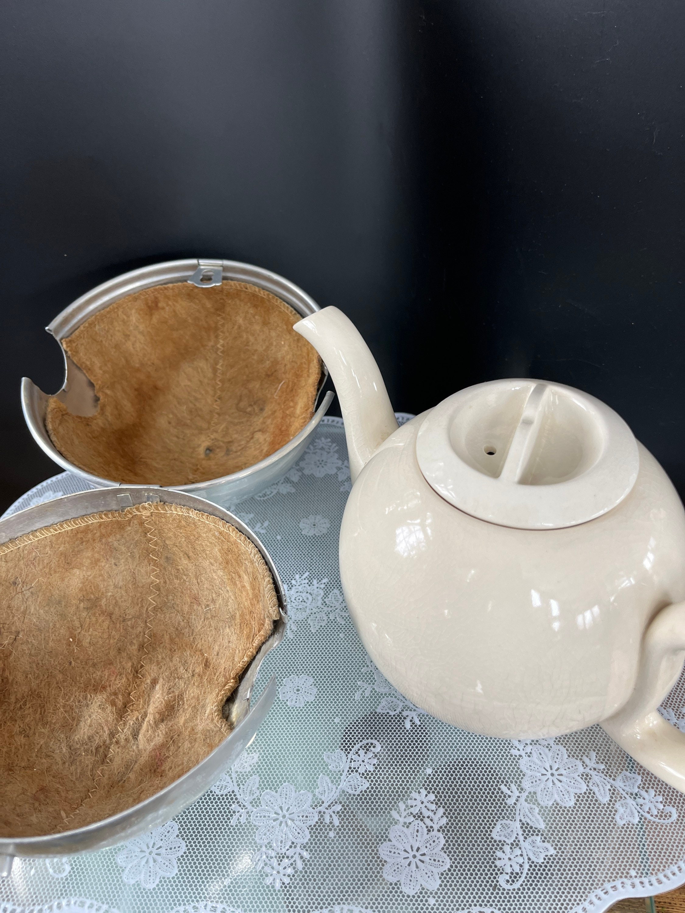 Teapot ART DECO 1930s Everhot Chrome Insulated Teapot Etsy Canada