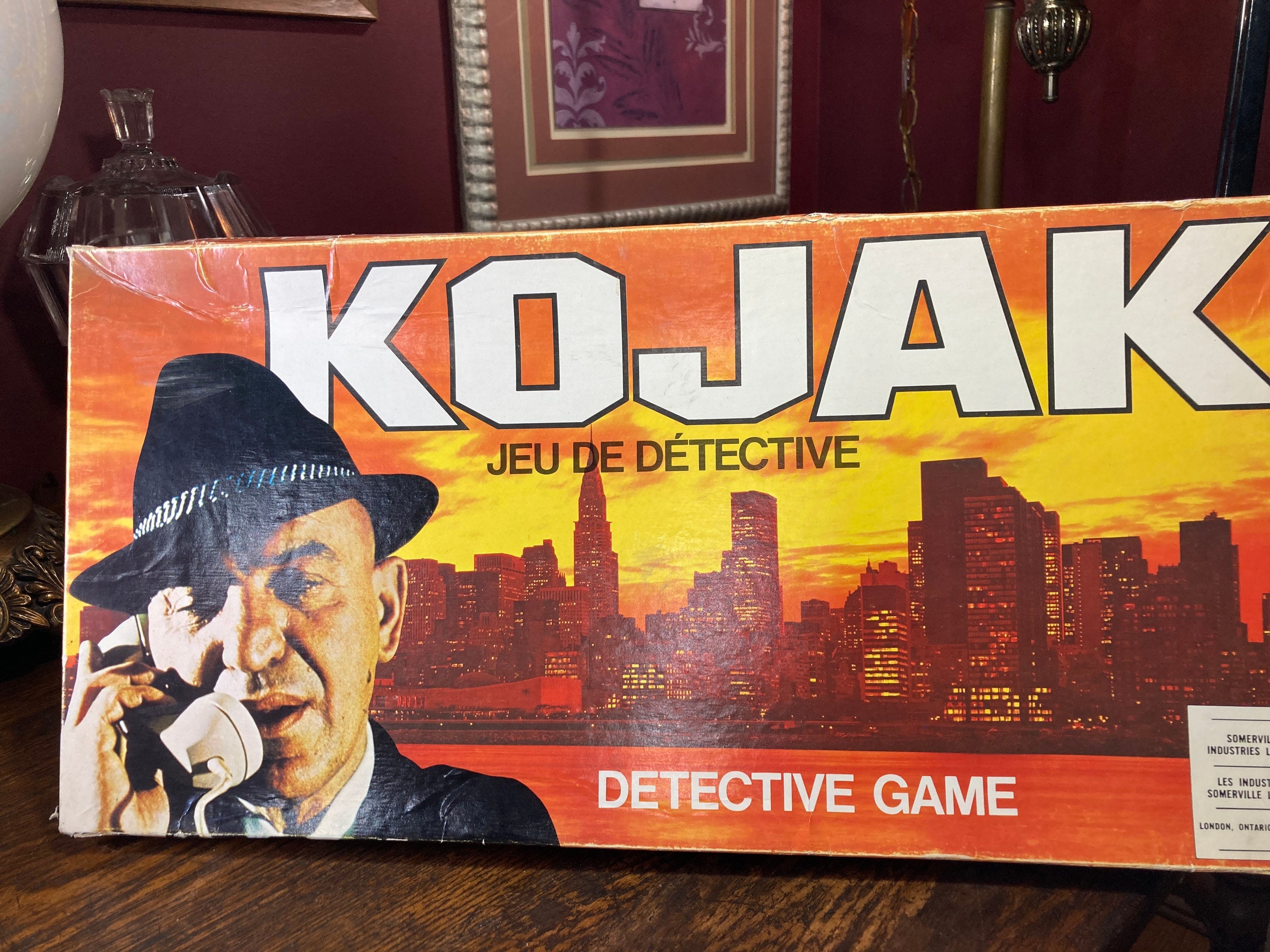 Kojak, Board Game, Vintage, Collectible Game, Somerville