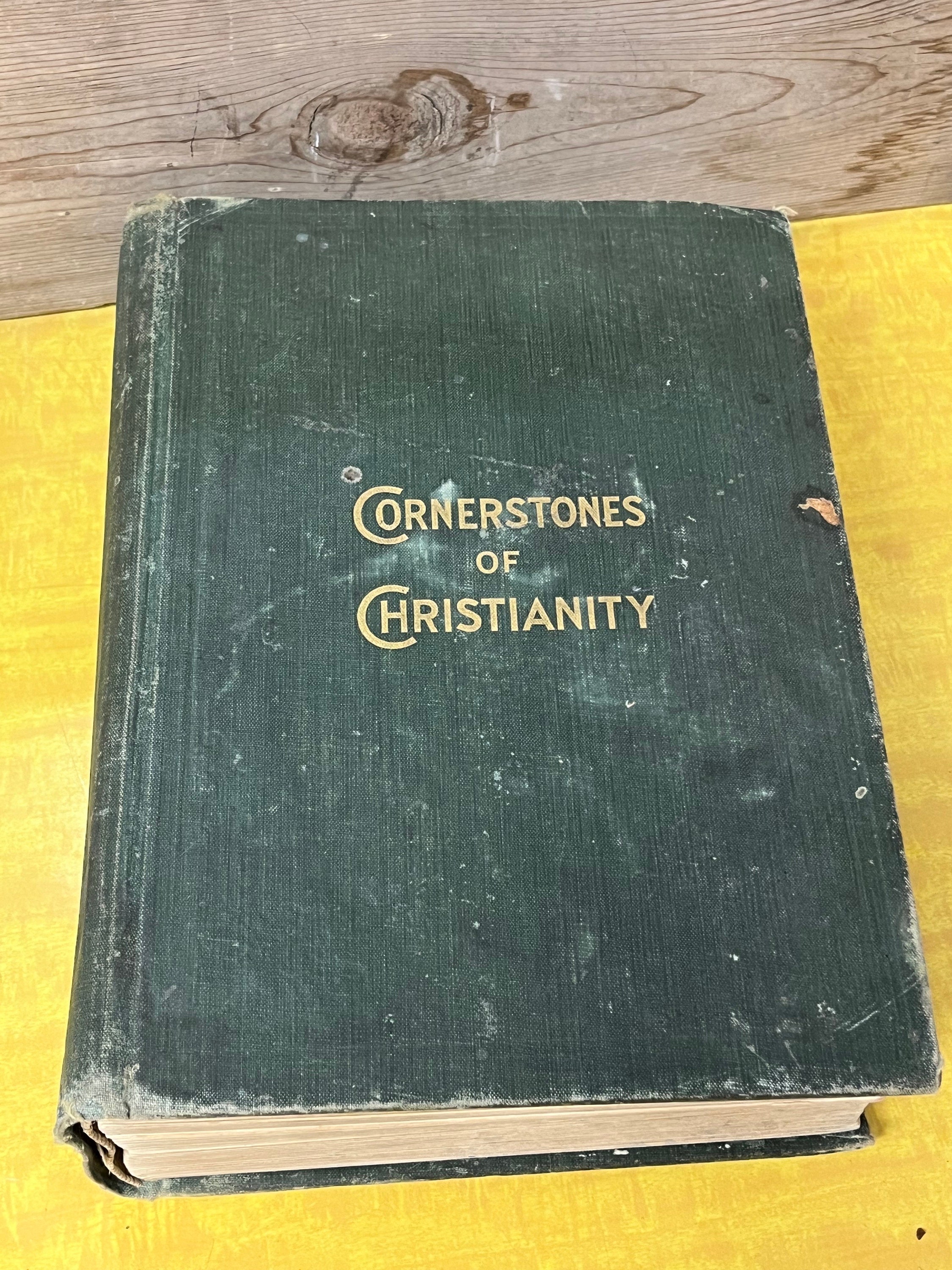 Eckpunkte des Christentums Antik Buch 1914 Illustriert Johna-Hertel Firma Religiös