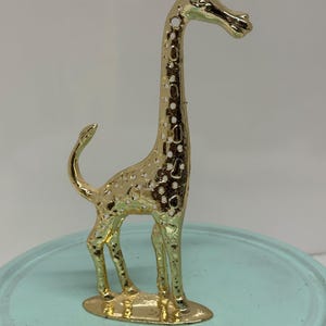 キリン動物イヤリングホルダージュエリースタンドヴィンテージ日本製