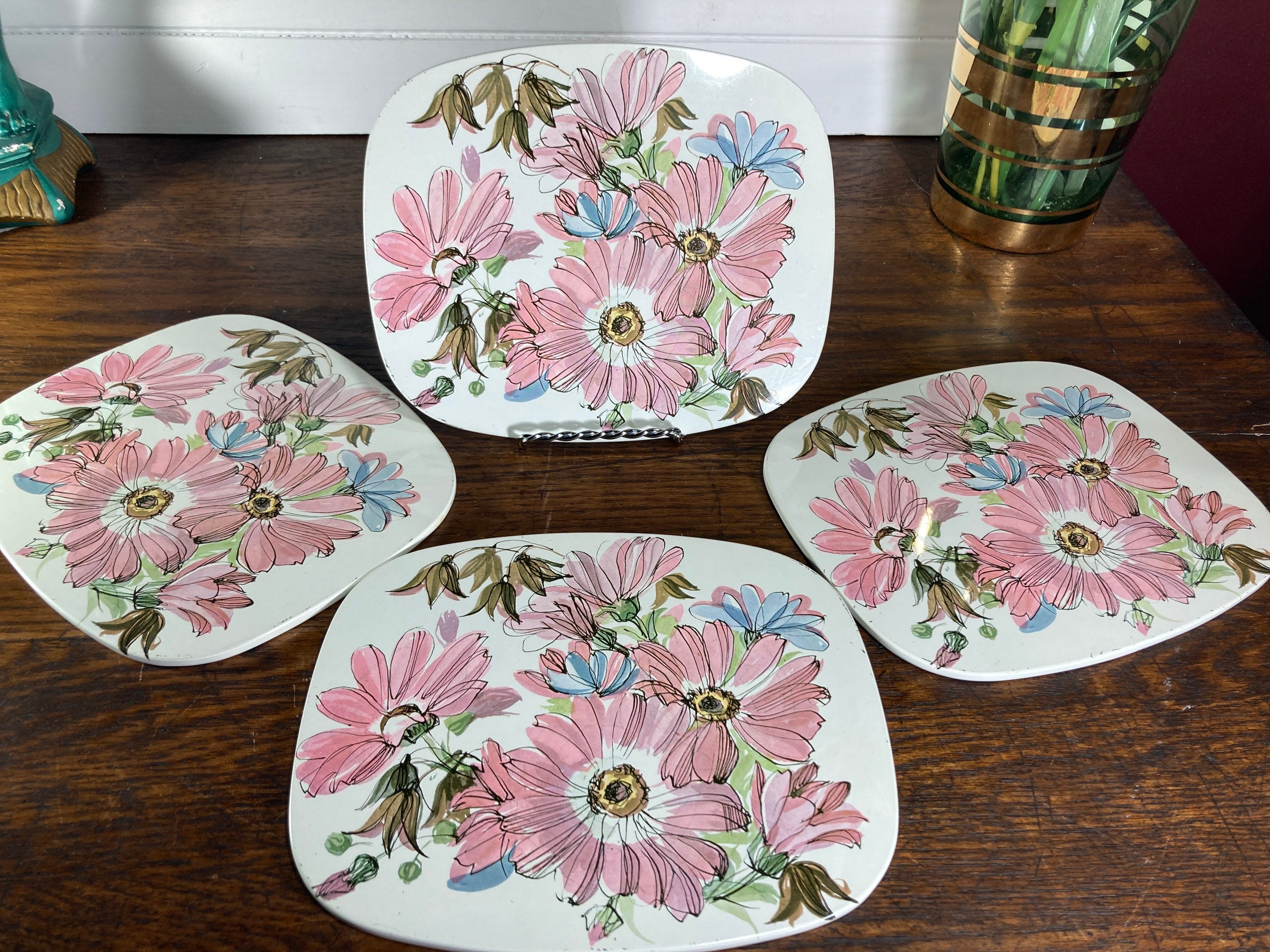 イギリス製　ヴィンテージ　ウースターウェア社　トレイ Worcester ware - Etsy 日本