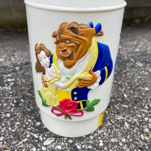 Mug Beauty and the Beast Ringling Bros. Barnum & Bailey Souvenir Cup Vintage Walt Disney World on Ice
