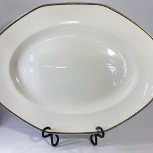 Platter, WH Grindley, Serving Platter, Bone China , Antique, 22KT Gold, Meat Tray, Turkey platter, Vintage, Classic, extra Large