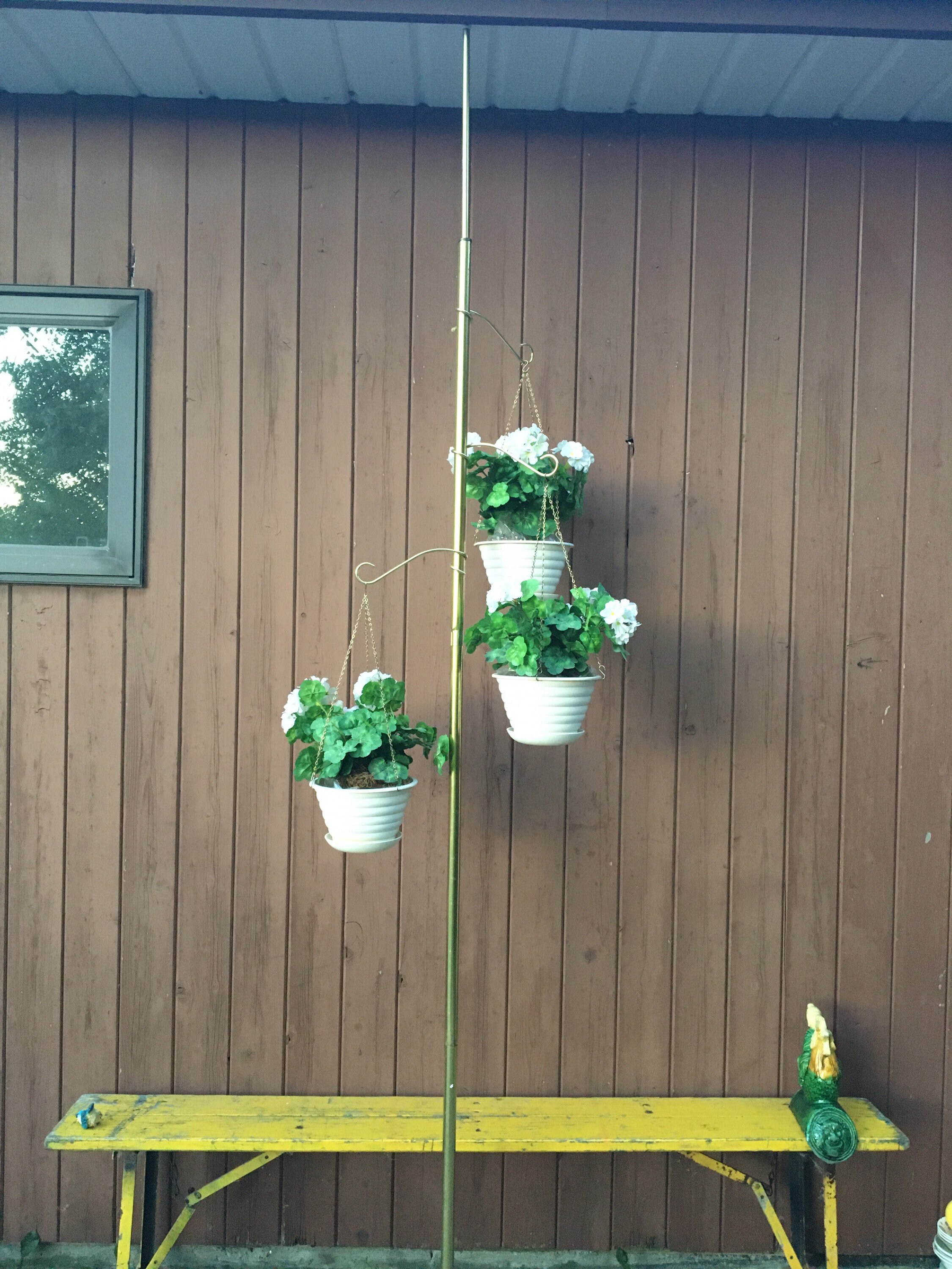 Plant Pole Plant Hanger Tension Pole Ceiling to Floor Etsy