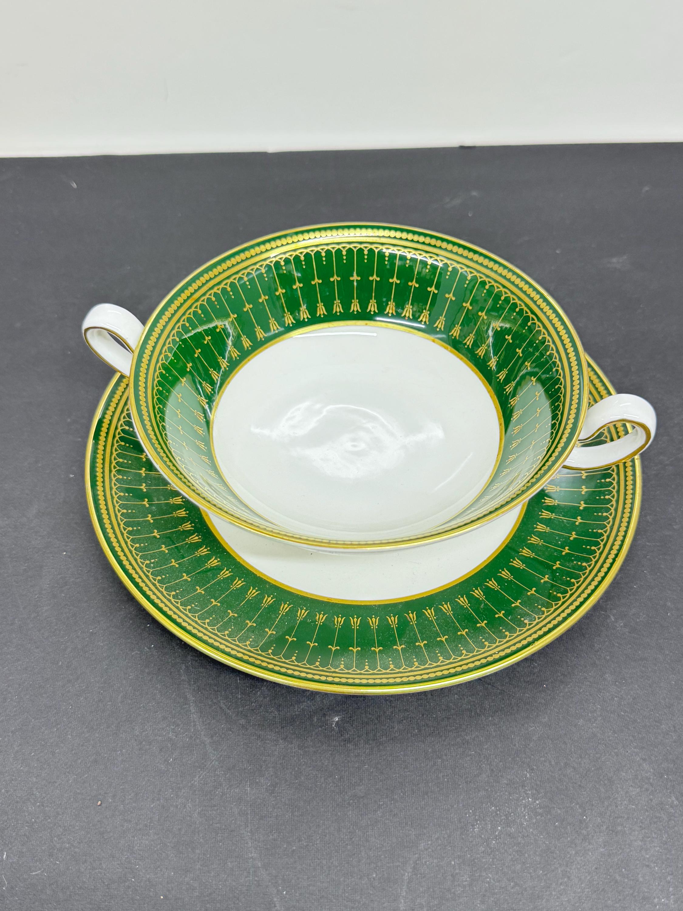 Saucer Green Spode China Spode Bone China Cup And Saucer Set(s