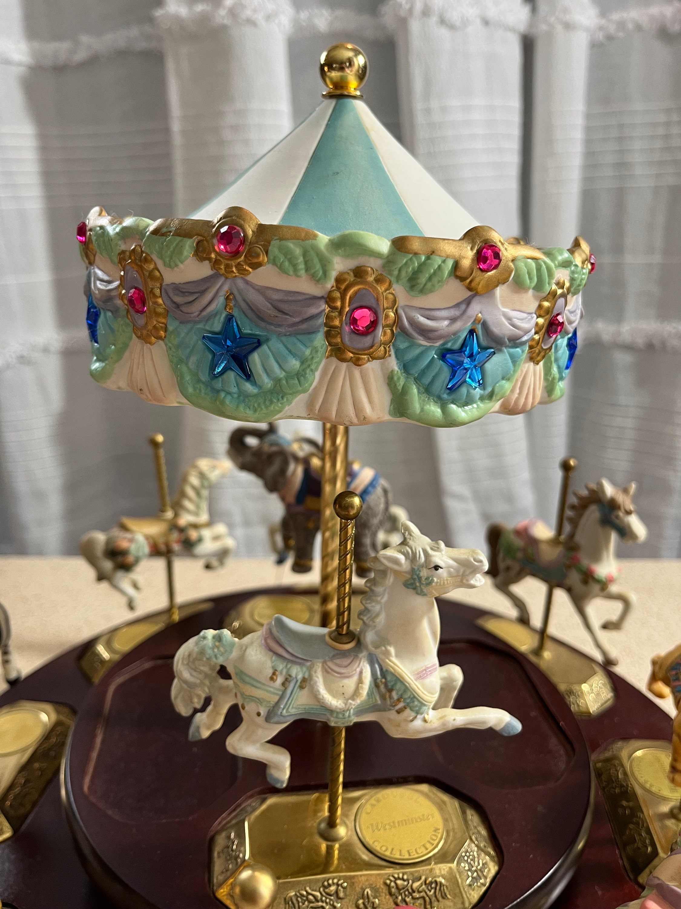 Carousel, Westminster Collection Horses and Animals Collectible