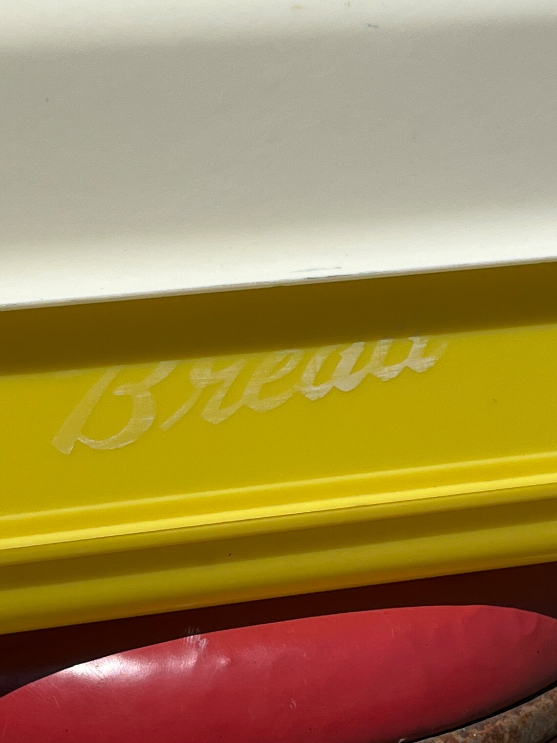 Lustro Ware Yellow Bread Box Vintage Plastic Storage Counter Etsy