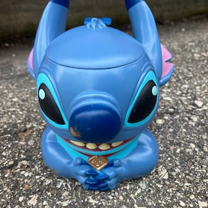 Mok Stitch LILO and Stitch Cup 3D-kindermok verzamelobject vintage Walt Disney Flip Head Disney on Ice