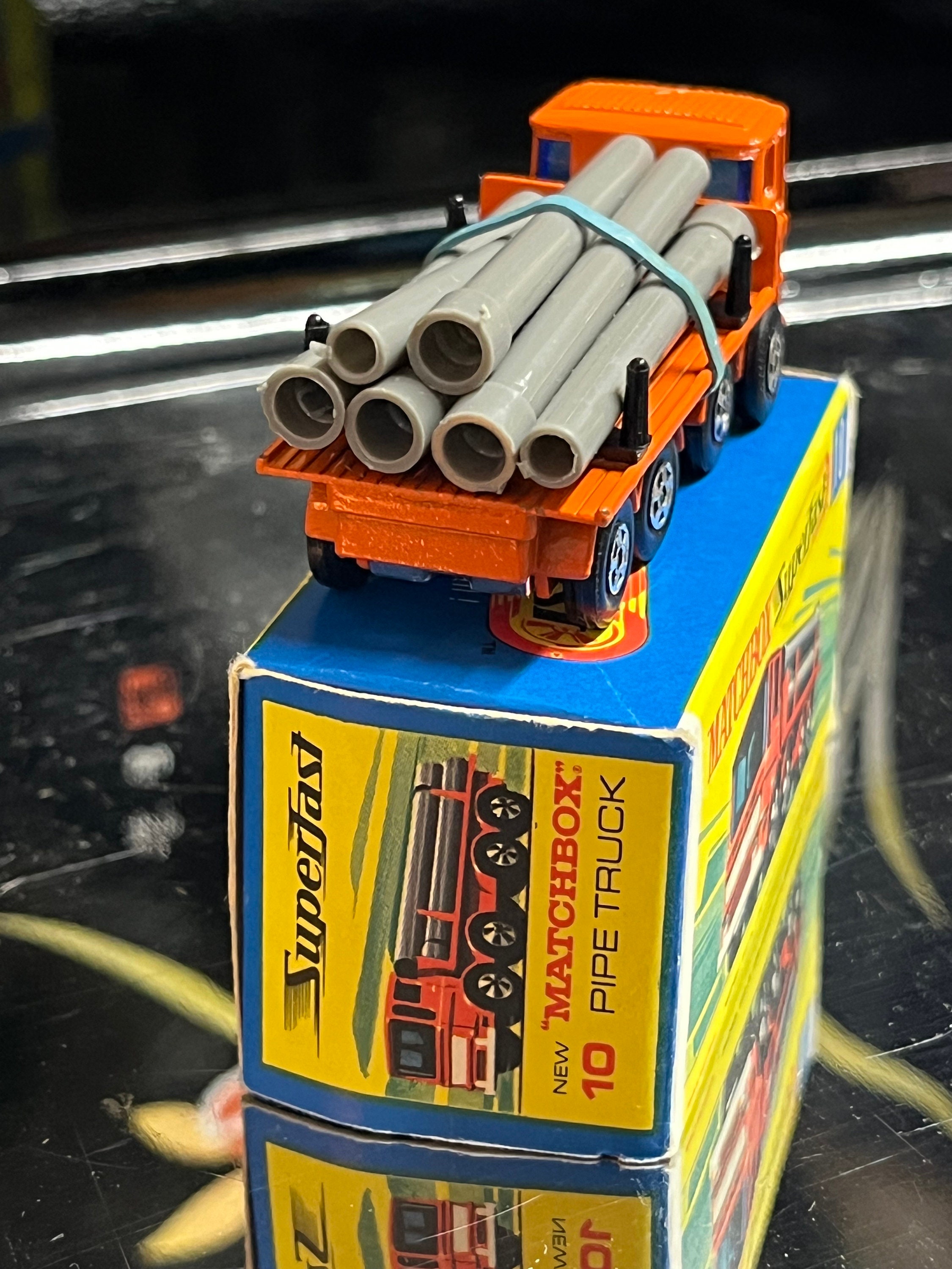 Matchbox Lesney N°10 Leyland Pipe Truck - NEUF En Boîte (MIB)