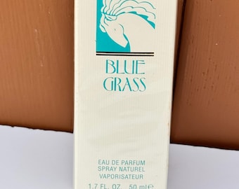 Ultra Rare NIB 1940s Elizabeth Arden Blue Grass Perfume Essence, 1