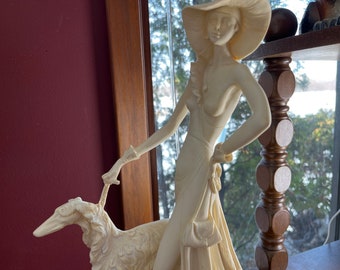 Classic Figure Sculptor A Santini Made In Italy Aphrodite