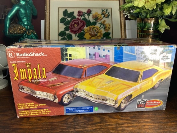 Blue Radio Shack 67 Impala Lowrider Radio Control Hydraulics